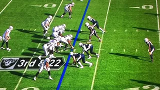 DEREK CARR THROWS AMARI COOPER A 88 YARD PASS PLAY ON 3RD & 22!!!! **MUST WATCH**