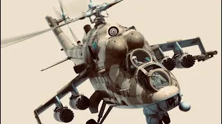 Czech Mi-24D HIND Attack Helicopter GAMEPLAY | 4K Realism | Takeoff - mission - RTB | No mouse aim
