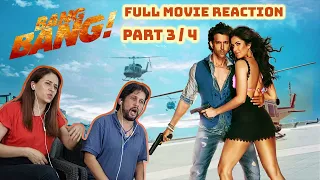 Bang Bang Full Movie Reaction |Part 3/4| Hrithik Roshan| Katrina Kaif|Pawan Malhotra|Siddharth Anand