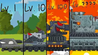 Evolution of Dora / Gustof - cartoons about tanks