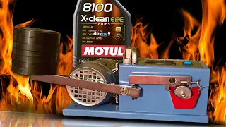 Motul 8100 X-Clean EFE 5W30 Тест моторного масла 100°C Питер Тестер