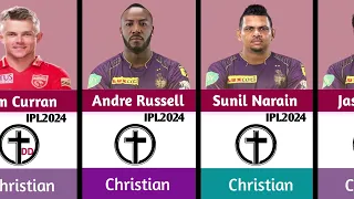 Christian Cricketers in IPL 2024 | Christian players in ipl 2024