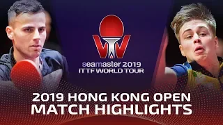 Truls Moregard vs Tiago Apolonia | 2019 ITTF Hong Kong Open Highlights (Pre)