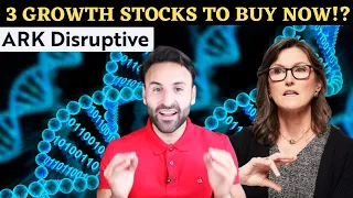 3 Growth Stocks Cathie Wood is Buying right now!? (ARK INVEST LIVE TRADES!!!)