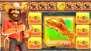 I DID 1000 SPINS ON BIG BASS SPLASH! (Max Win Fish)