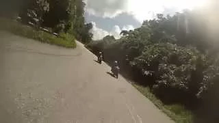 Klawang Ride Two-Stroke Madness chasing Motard