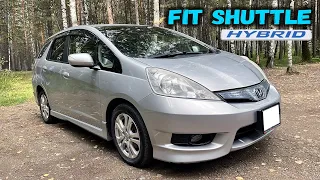 Honda Fit Shuttle - обзор на семейный "мягкий" гибрид