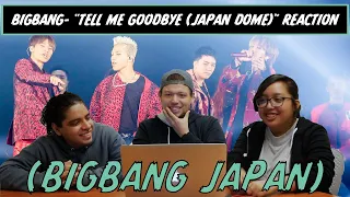AMERICANS REACT/REVIEW TO (BIGBANG)-"TELL ME GOODBYE" JAPAN DOME TOUR!!!