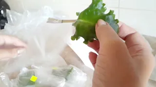 Распаковка посылки с листовыми черенками фиалок/Unpacking a parcel of saintpaulia leafy cuttings