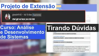 Projeto de Extensão Análise e Desenvolvimento de Sistemas - Como Fazer Unopar e Anhanguera