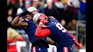 Ja'Whaun Bentley & Matt Judon - Sacks - NFL 2021 Week 12 - New England Patriots vs Tennessee Titans