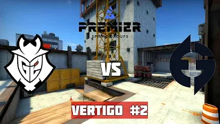 1/2 ФИНАЛ. ГРУППА Б. G2 vs EG. MAP-2 VERTIGO. BLAST PREMIER SPRING GROUPS 2021