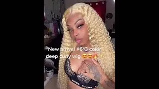 🔥NEW ARRIVAL #613 COLOR DEEP CURLY WIG 👀 ISEE HAIR