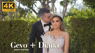 Gevo + Diana's Wedding 4K UHD Highlights at Renaissance hall st Marys Church and Pasadena Princess