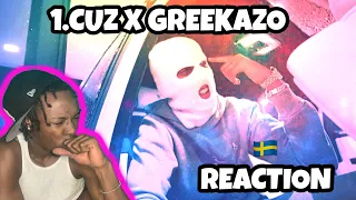 AMERICAN REACTS TO SWEDISH DRILL RAP! 1.Cuz X Greekazo - Försent (ENGLISH LYRICS)