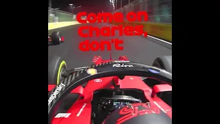 Carlos Sainz asks Charles Leclerc to give his place back #shorts