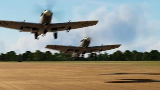 DCS World Movie: Train Hunt (Spitfire.vs.Bf-109)