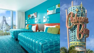 Full Tour of Cabana Bay at Universal Orlando! | Volcano Bay View Room, Lazy River, All the Amenities