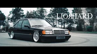 Slammed Mercedes 190E | RollHard | 4K