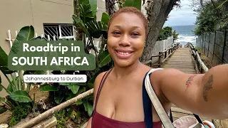 7HR Roadtrip from Joburg to Durban || visiting Thompson’s Bay, airbnb tour & pulled over by police