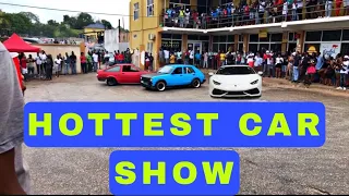 MANDEVILLE JAMAICA CAR SHOW // TOP NOTCH PLAZA ||| ROSH WAVY