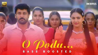 O Podu | BASS BOOSTED AUDIO | Gemini | Vikram | Kiran Rathod | SPB | Anuradha Sriram | Barathwaj