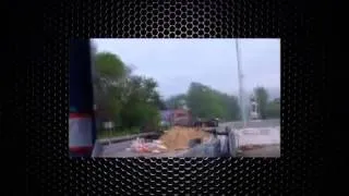 ЭКСКЛЮЗИВ Славянск штурм города   Расстрел вертолёта над блокпостом