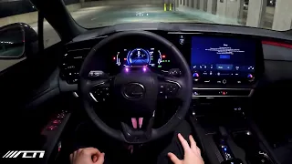 2024 Lexus RX500h F Sport Performance POV Night Drive /// Allcarnews