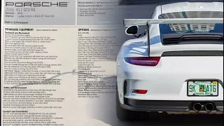 The Options I Have On My GT3 RS and Why