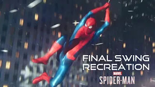 Spider-Man PS4 (No Way Home Final Swing recreation)