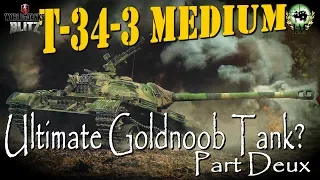 T-34-3 Medium | Gameplay and Review | WoT Blitz