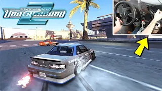Drifting in NFS Underground 2 City with CToretto and Shifter!