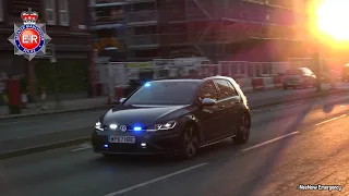 TVIU Unmarked Golf R (Tactical Vehicle Intercept Unit) responding - Greater Manchester Police