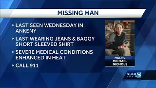 Ankeny police search for missing 58-year-old man