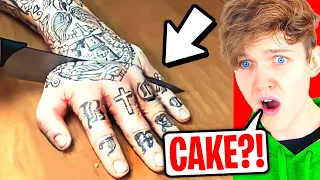 AMAZING CAKES THAT LOOK LIKE EVERYDAY OBJECTS!? (LANKYBOX *CAKE OR FAKE CHALLENGE!*)