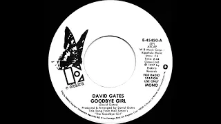 1978 David Gates - Goodbye Girl (mono radio promo 45)
