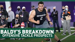 Breaking Down The Top Offensive Tackle Prospects | Baldy's Breakdown | The New York Jets | NFL