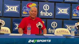 Houston coach Kelvin Sampson discusses loss at Kansas