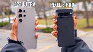 BRUTALLY HONEST 😱 - GALAXY S24 ULTRA VS PIXEL 8 PRO