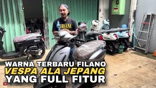 REVIEW FITUR YAMAHA GRAND FILANO LUX SILVER, SI MOTOR CLASSY JEPANG RASA EROPA‼️