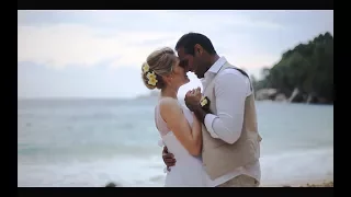 Wedding of Katsiaryna & Sulaiman | romantic beach wedding in Seychelles
