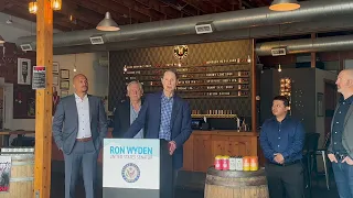 Wyden R&D Tax Relief Press Conference