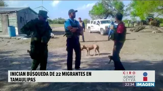 Inician búsqueda de migrantes secuestrados en Tamaulipas | Noticias con Ciro Gómez