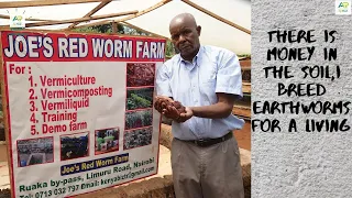 Intestines of the soil, no earthworms, no organic farming! meet Peter an earth worm farmer!