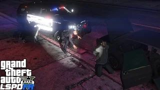 GTA 5 LSPDFR Police Mod 269 | LSPD K9 Unit Tahoe | Police Dog Sniffs Out Drugs & Catches Suspect