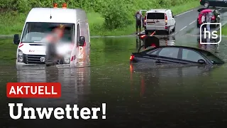 Unwetter-Bilanz: Osten und Süden Hessens stark betroffen | hessenschau