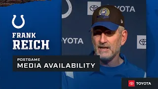 Nov. 6, 2022 | Head Coach Frank Reich Postgame Interview
