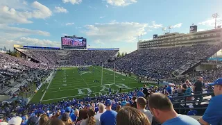 BYU vs Utah State football player entrance