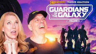 Guardians of the Galaxy Vol. 3 Trailer Reaction!  James Gunn | Marvel!