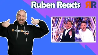 Ruben Reacts to Сергей Лазарев и Влад Топалов - Новый год (Новогодний Голубой Огонек 2022)